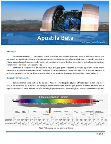 Apostila Beta - Astronomia