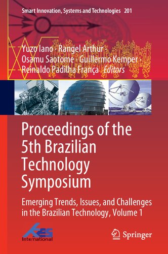 Proceedings of the 5th Brazilian Technology Symposium: Emerging Trends, Issues, and Challenges in the Brazilian Technology, Volume 1