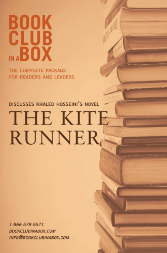 Bookclub-in-a-Box Discusses Khaled Hosseini's Novel, The Kite Runner