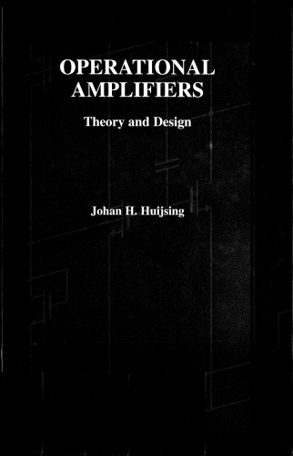 Operational Amplifiers. Theory and Design