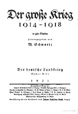 Der deutsche Landkrieg