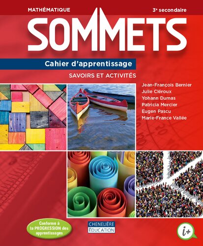 Sommets : mathématique, 3e secondaire