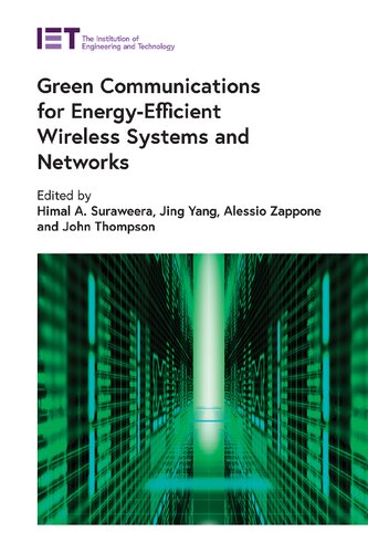 Green Communications for Energy-Efficient Wireless Systems and Networks (Telecommunications)