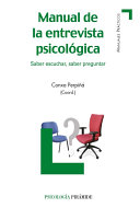 Manual de la entrevista psicológica