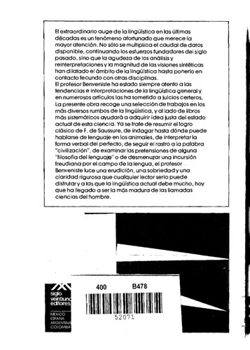 Problemas de lingüística general I