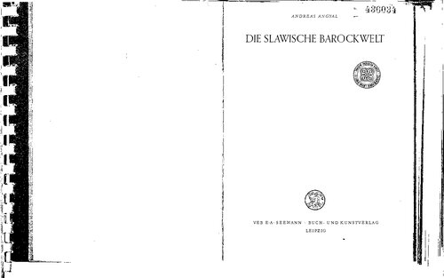 Die Slawische Barockwelt