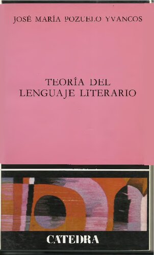 Teoria Del Lenguaje Literario