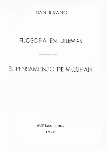 Filosofia En Dilemas