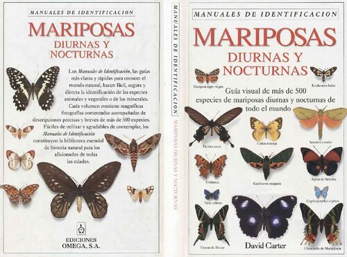 Mariposas diurnas y nocturnas. Manuales de identificacion