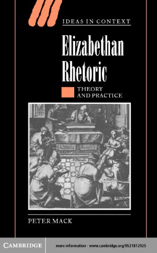 Elizabethan Rhetoric: Theory and Practice