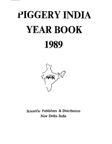 Piggery India Year Book-1989