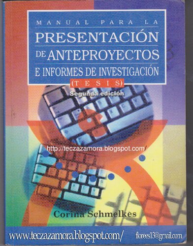 Manual para la presentación de anteproyectos e informes de investigación (Tesis)