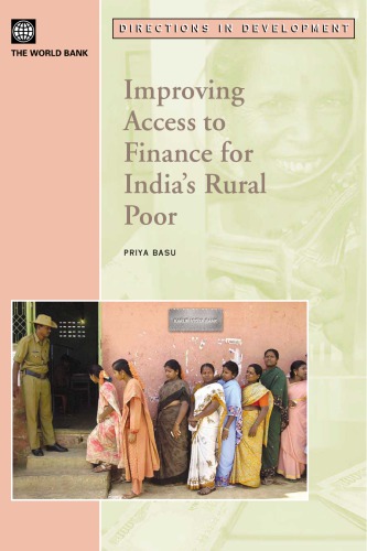Improving Access to Finance for India's Rural Poor