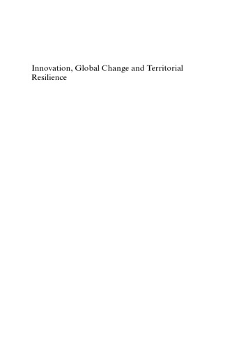 Innovation, Global Change and Territorial Resilience