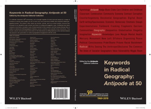 Keywords in Radical Geography: Antipode at 50