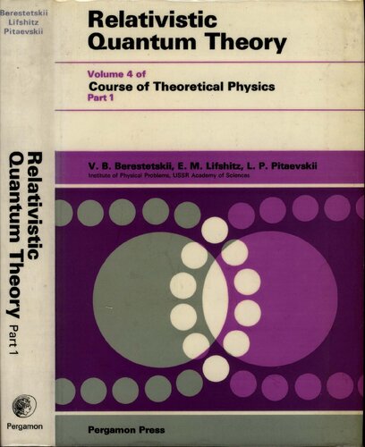 Relativistic Quantum Theory, Part 1