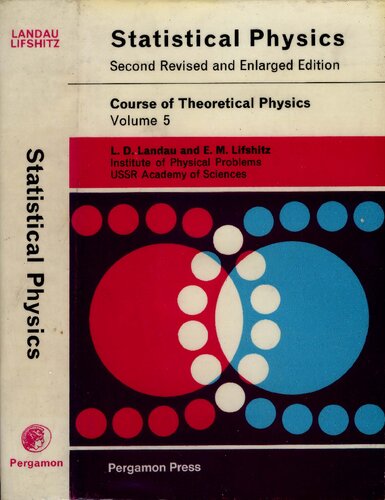 Statistical Physics, Second Revised and Enlarged Edition