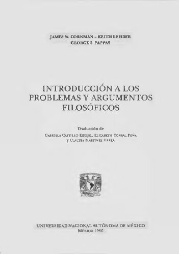 Introduccion A Los Problemas Y Argumentos Filosoficos (Scan)