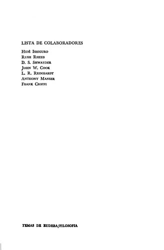 Estudios Sobre La Filosofia De Wittgenstein