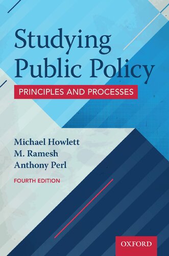 Studying Public Policy 4th Edition