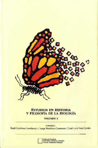 Estudios En Historia Y Filosofia De La Biologia