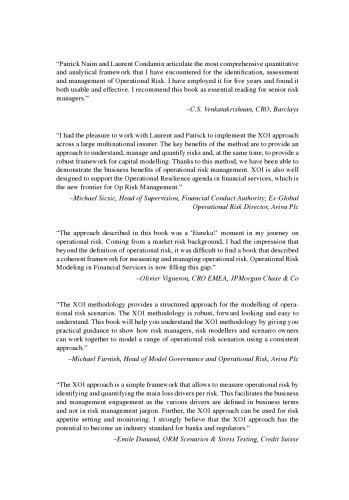 Operational Risk Modeling in Financial Services: The Exposure, Occurrence, Impact Method
