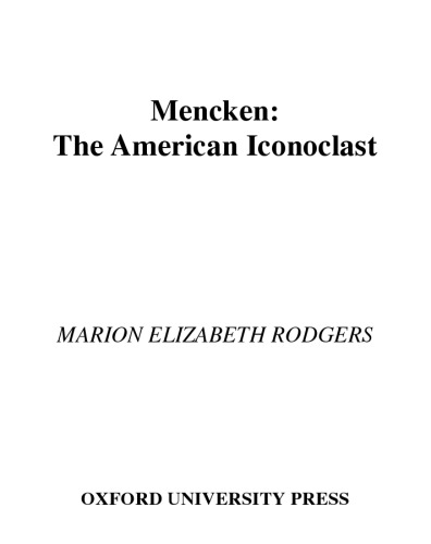 Mencken: The American Iconoclast