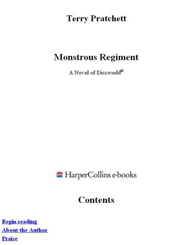 Monstrous Regiment