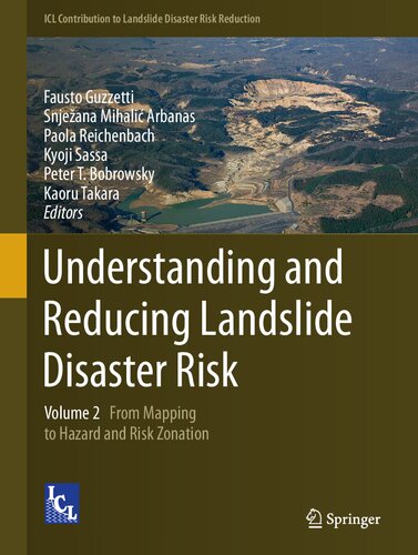 Understanding and Reducing Landslide Disaster Risk, Volume 2: From Mapping to Hazard and Risk Zonation