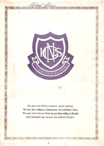 Naparima Girls' High School diamond jubilee, 1912-1987 : Trinidad & Tobago recipes. [Cookbook]