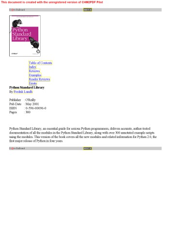 Python Standard Library