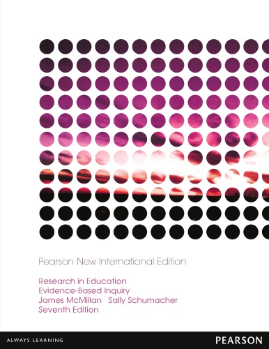 Research in Education: Evidence-Based Inquiry