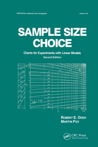 Sample Size Choice: Charts for Experiments with Linear Models