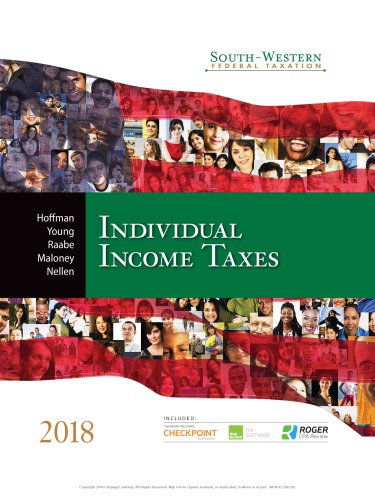 South-western Federal Taxation 2018: Individual Income Taxes