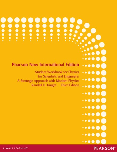 Student Workbook for Physics for Scientists and Engineers: A Strategic Approach with Modern Physics