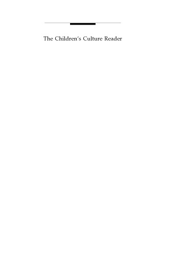 The Children's Culture Reader