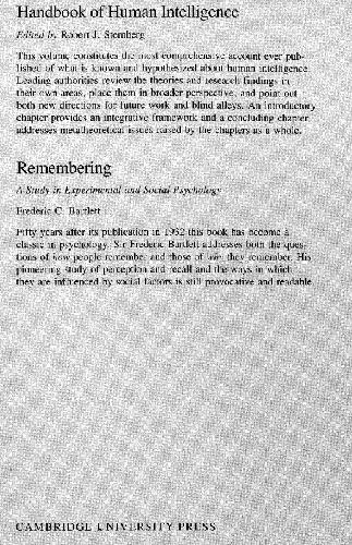 Dynamic memory: a theory of reminding and learning in computers and people