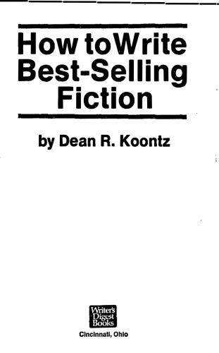 How to Write Best Selling Fiction