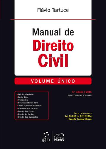 Manual de Direito Civil - Volume Único