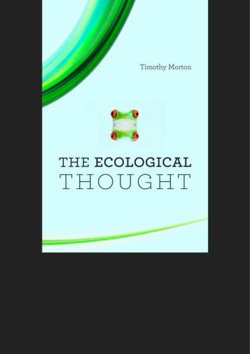 The ecological thought