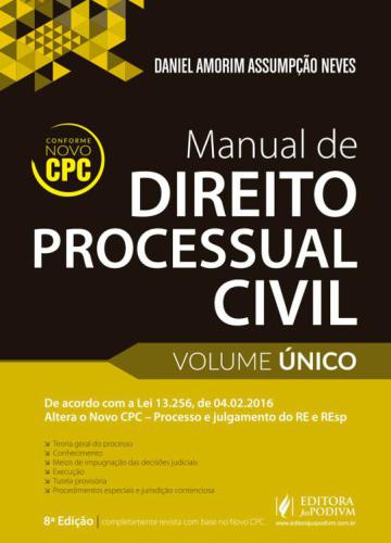 Manual de Direito Processual Civil