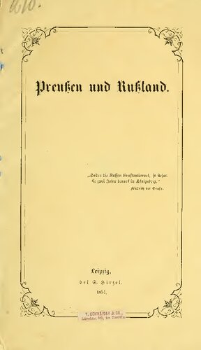Preußen und Rußland