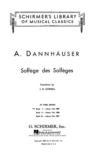Solfège des Solfèges,