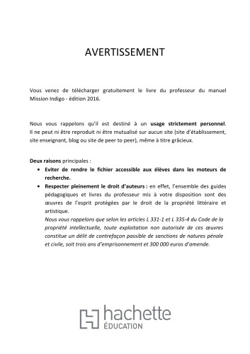 Maths : cycle 4 : 5e : livre du professeur