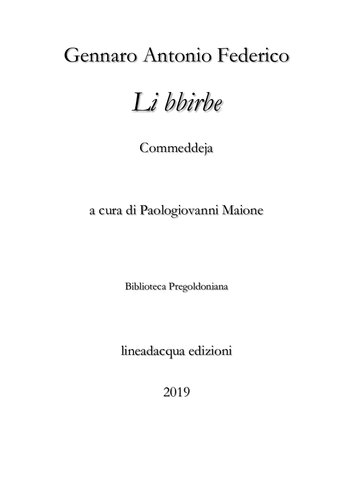 Li bbirbe. Commeddeja