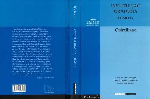 Instituição Oratória - Tomo IV