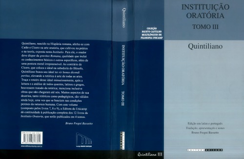 Instituição Oratória - Tomo III