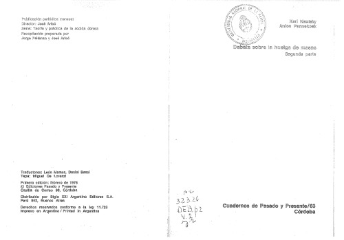 Debate Sobre La Huelga de Masas 2º-Parte