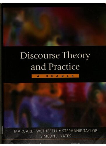 Discourse theory and practice : a reader