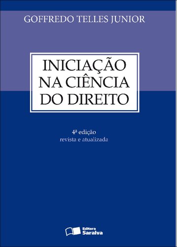 Iniciação na ciência do direito